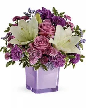 Teleflora's Pleasing Purple Teleflora's Pleasing Purple
